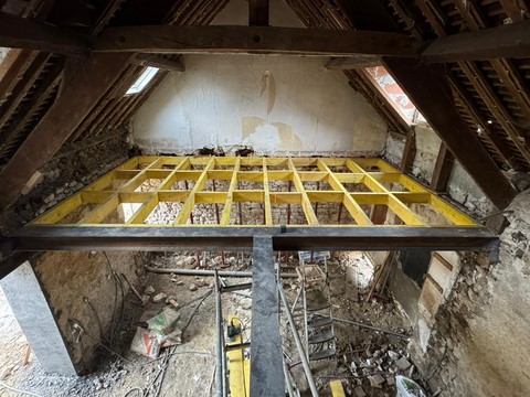 Ouverture mur porteur Enghien les Bains