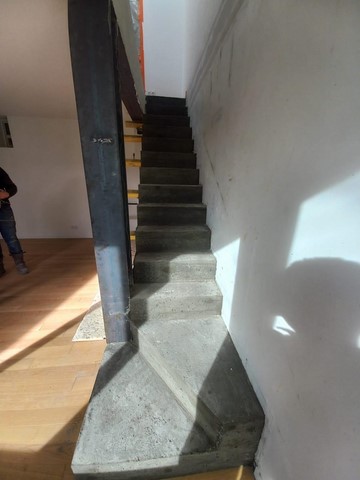 Realisation escalier intérieur